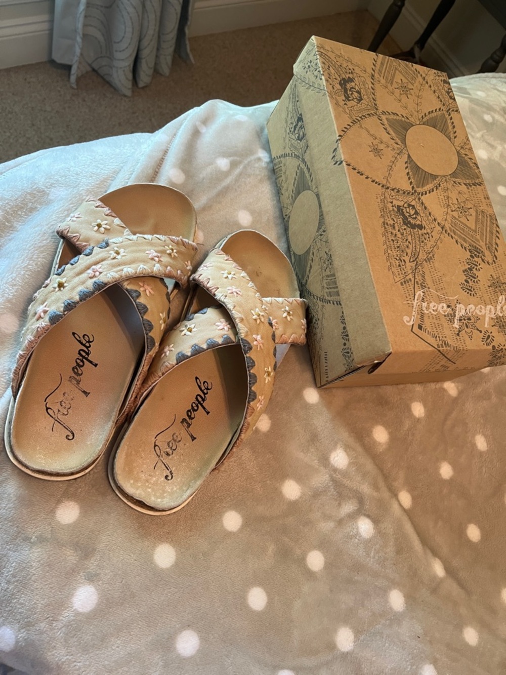 Free People Wildflowers Crossband Sandal